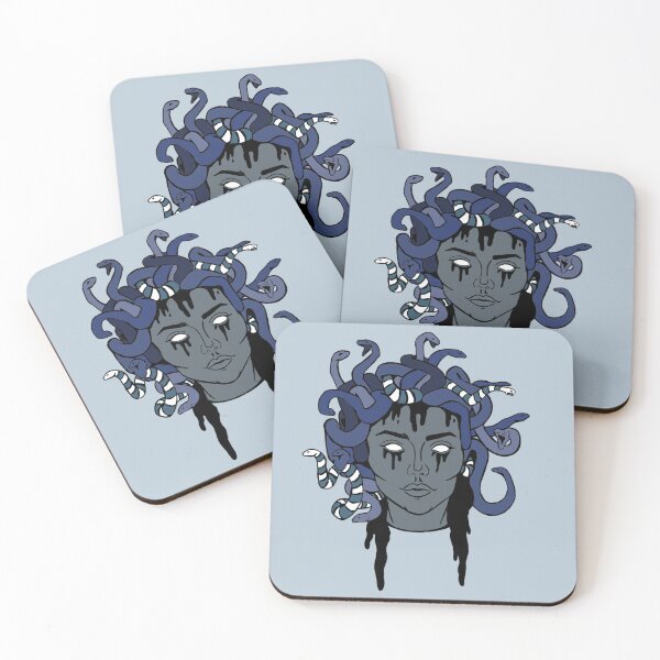 Item preview, Darkblue Medusa designed and sold by minartisan.