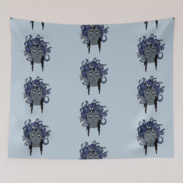 Item preview, Darkblue Medusa designed and sold by minartisan.