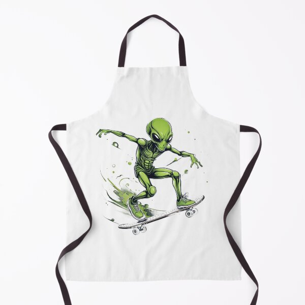 Item preview, Alien on Skateboard designed and sold by JackFreestone.