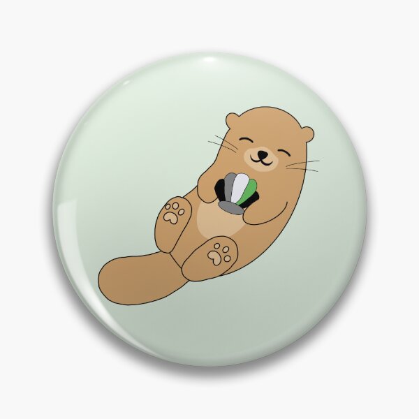 Item preview, Agender Otter PRIDE COLLECTION designed and sold by gobroadway.