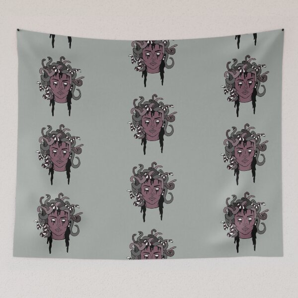 Item preview, Purple Medusa designed and sold by minartisan.