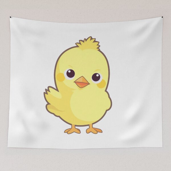 Item preview, Chick baby chicken Cartoon Cute Kawaii Chibi Hand drawn Illustration designed and sold by Cutepix.