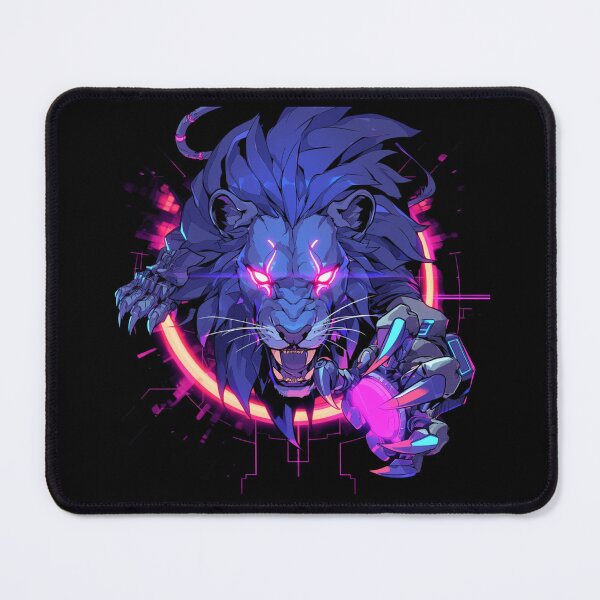 Item preview, Cyber Black Lion // Black Lion // Cool Animal // Cyber Animal // Future Animal Art // Animal Warrior // Animal Cute Art // Gaming Aesthetic stickers designed and sold by SMARTKIT DESIGNAGENCY.