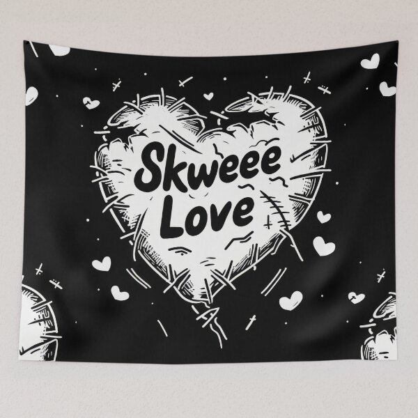 Item preview, Skweee Love: Torn Heart in Retro Gothic Style designed and sold by Piotrek0001.