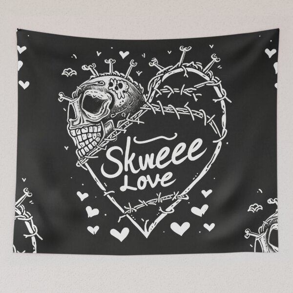 Item preview, Skweee Love: Torn Heart in Retro Gothic Style designed and sold by Piotrek0001.