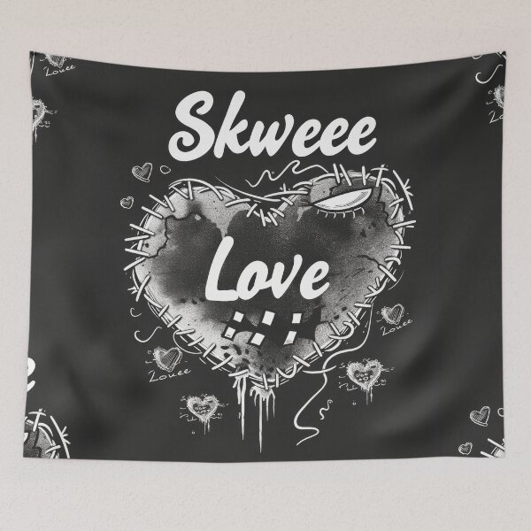 Item preview, Skweee Love: Torn Heart in Retro Gothic Style designed and sold by Piotrek0001.