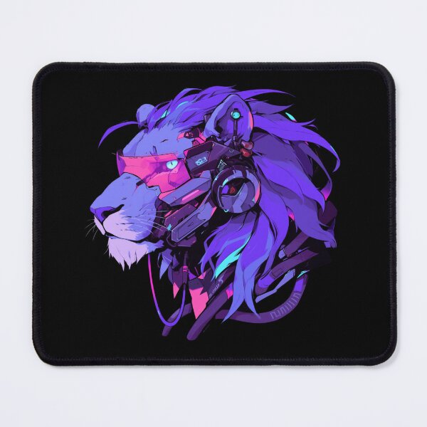 Item preview, Cyber Black Lion // Black Lion // Cool Animal // Cyber Animal // Future Animal Art // Animal Warrior // Animal Cute Art // Gaming Aesthetic stickers designed and sold by SMARTKIT DESIGNAGENCY.