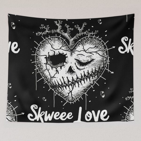 Item preview, Skweee Love: Torn Heart in Retro Gothic Style designed and sold by Piotrek0001.