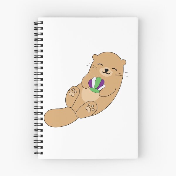 Item preview, Genderqueer Otter PRIDE COLLECTION designed and sold by gobroadway.