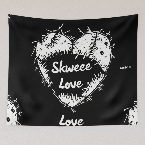 Item preview, Skweee Love: Torn Heart in Retro Gothic Style designed and sold by Piotrek0001.