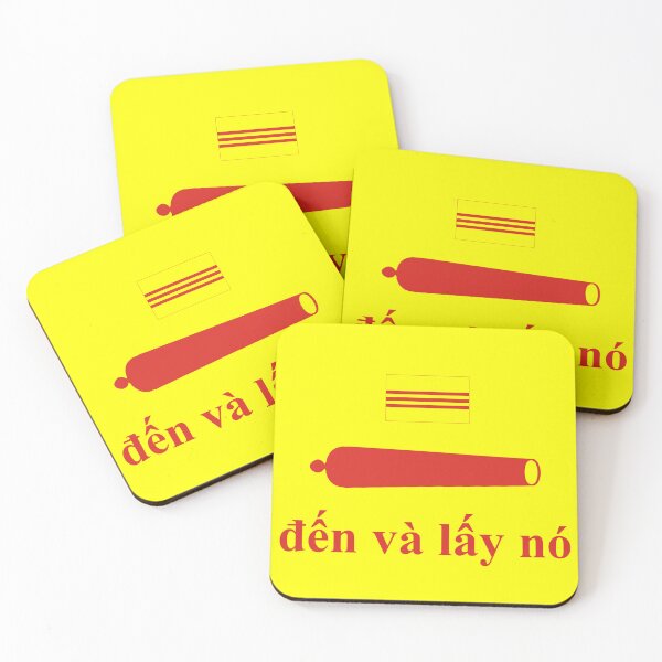 Item preview, South Vietnamese National CATI Flag 2 (Cờ 'đến và lấy' của miền Nam Việt Nam) designed and sold by JonathanR1994.