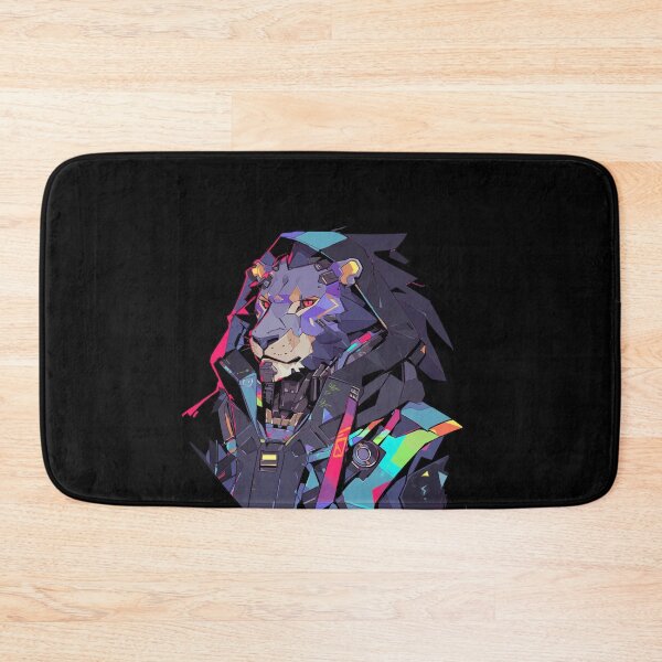 Item preview, Cyber Black Lion // Black Lion // Cool Animal // Cyber Animal // Future Animal Art // Animal Warrior // Animal Cute Art // Gaming Aesthetic stickers designed and sold by SMARTKIT  DESIGNAGENCY.