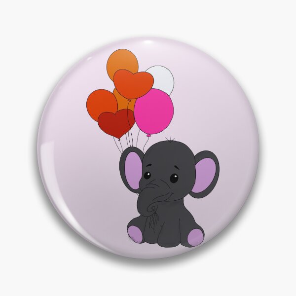 Item preview, Lesbian Elephant PRIDE COLLECTION designed and sold by gobroadway.