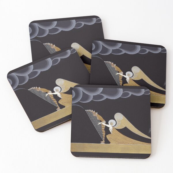 Item preview, Harp by Erte designed and sold by CJVisions.