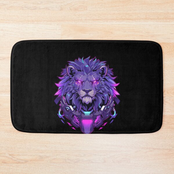 Item preview, Cyber Black Lion // Black Lion // Cool Animal // Cyber Animal // Future Animal Art // Animal Warrior // Animal Cute Art // Gaming Aesthetic stickers designed and sold by SMARTKIT  DESIGNAGENCY.
