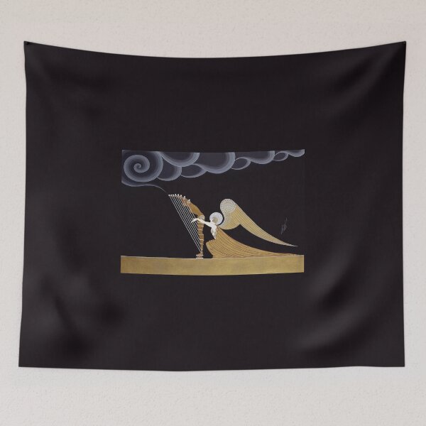 Item preview, Harp by Erte designed and sold by CJVisions.