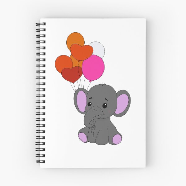 Item preview, Light grey Lesbian Elephant PRIDE COLLECTION designed and sold by gobroadway.