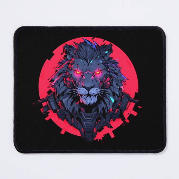 Item preview, Cyber Black Lion // Black Lion // Cool Animal // Cyber Animal // Future Animal Art // Animal Warrior // Animal Cute Art // Gaming Aesthetic stickers designed and sold by SMARTKIT DESIGNAGENCY.