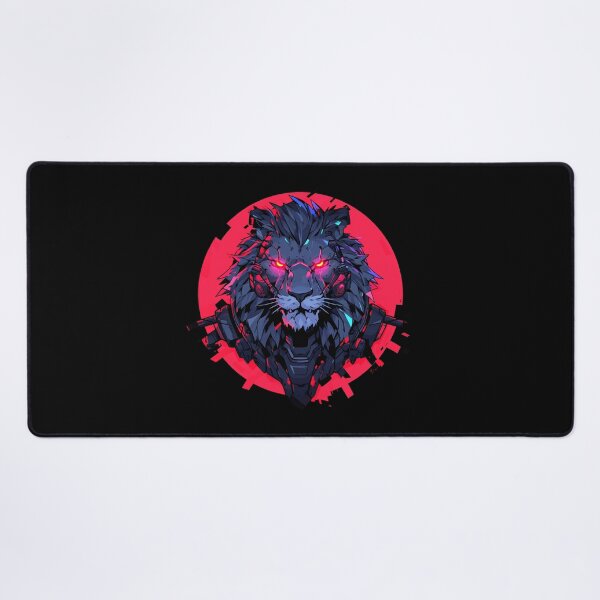 Item preview, Cyber Black Lion // Black Lion // Cool Animal // Cyber Animal // Future Animal Art // Animal Warrior // Animal Cute Art // Gaming Aesthetic stickers designed and sold by SMARTKIT  DESIGNAGENCY.