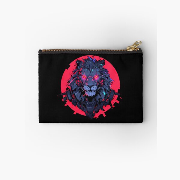 Item preview, Cyber Black Lion // Black Lion // Cool Animal // Cyber Animal // Future Animal Art // Animal Warrior // Animal Cute Art // Gaming Aesthetic stickers designed and sold by SMARTKIT  DESIGNAGENCY.