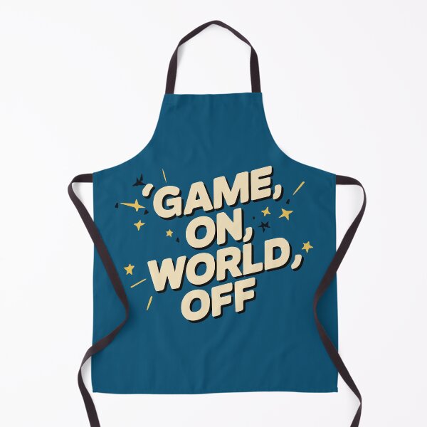Item preview, Game On, World Off designed and sold by Cuckoo Parrot.