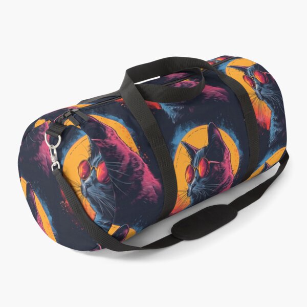 Item preview, Synthwave Cat: Retrofuturistic Meows designed and sold by Artful-Adam.