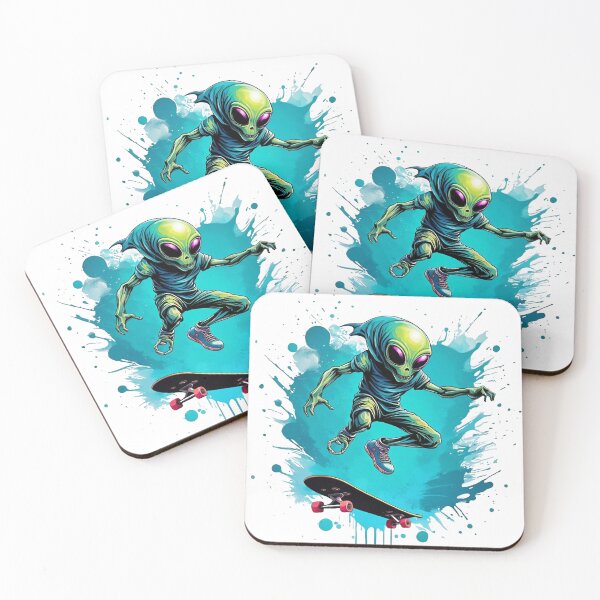 Item preview, Alien Skater designed and sold by JackFreestone.