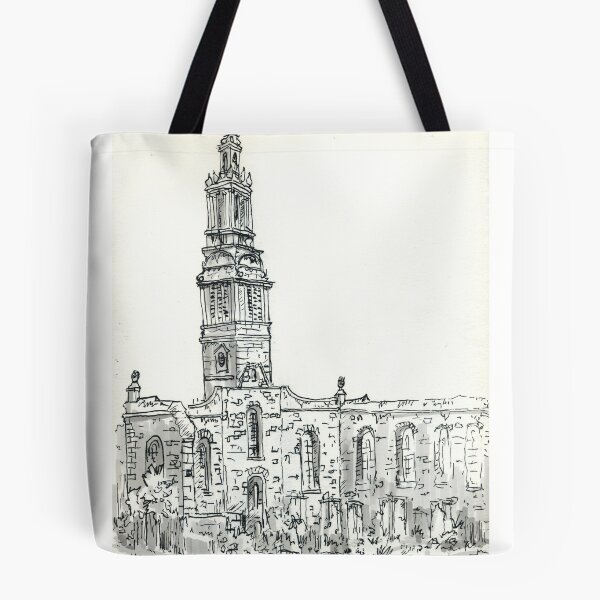Item preview, Christ Church Newgate Street , London , Pen and Ink designed and sold by Luke Bailey.