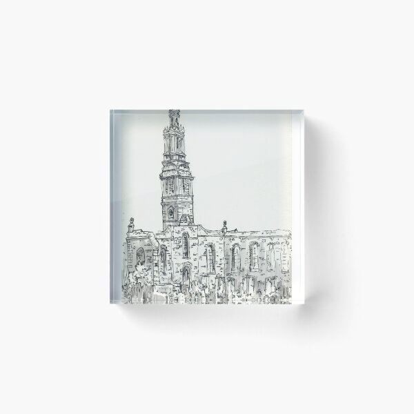 Item preview, Christ Church Newgate Street , London , Pen and Ink designed and sold by Luke Bailey.