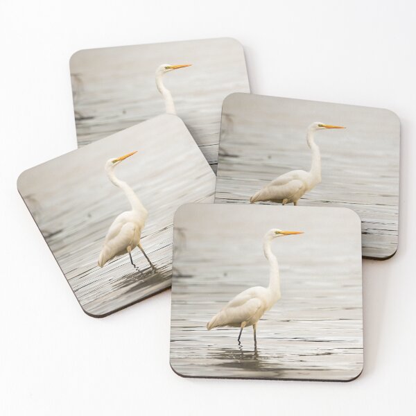 Item preview, The egret is in - egret designed and sold by Tara Smithson.