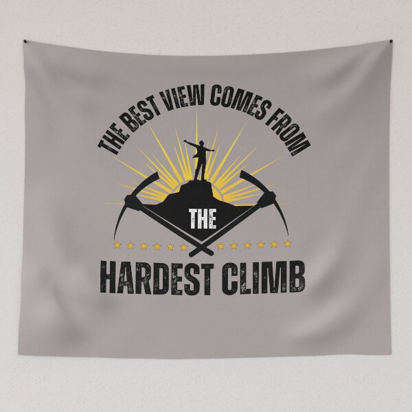 Item preview, Rock Climbing The Best View designed and sold by AlienOccupation.