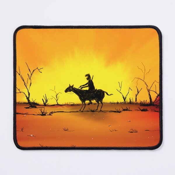 Item preview, Ned Kelly Homeward Bound At Sunset designed and sold by EJCairns.