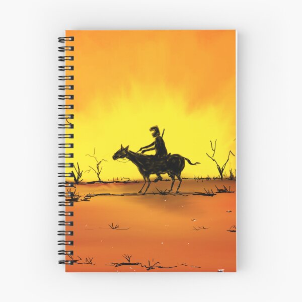 Item preview, Ned Kelly Homeward Bound At Sunset designed and sold by EJCairns.