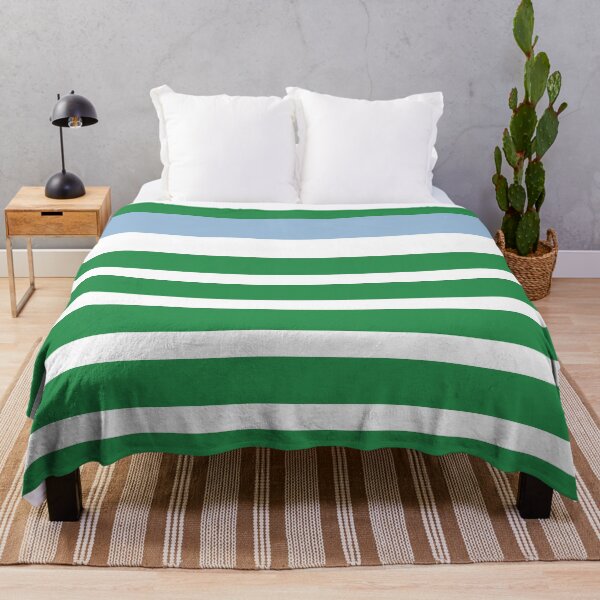 Item preview, Mixed Stripe Pattern in Green, Baby Blue, and White designed and sold by kierkegaard.