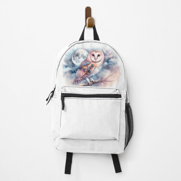 Item preview, Dreamy Water Paint Owl designed and sold by BluesSketchbook.