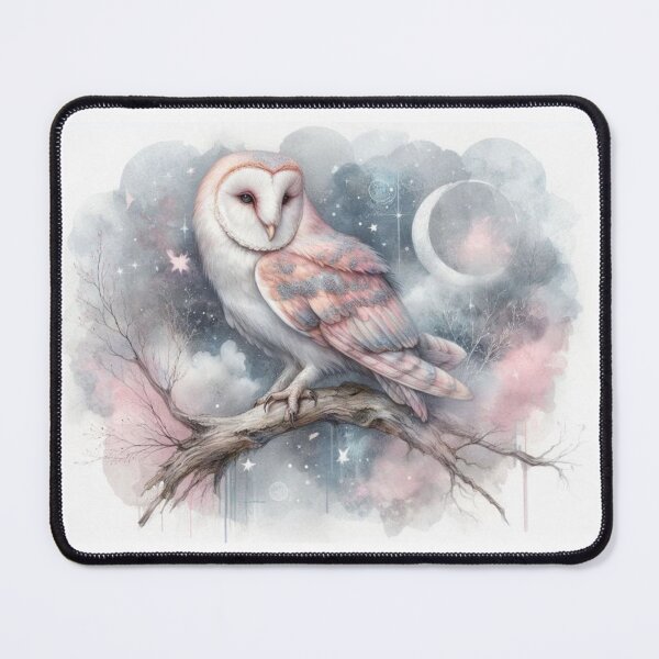 Item preview, Soft Water Paint Owl designed and sold by BluesSketchbook.