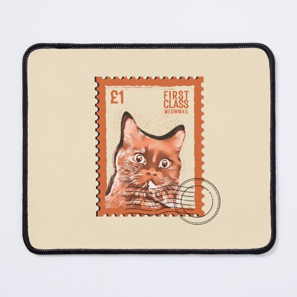 Item preview, Miss Honey Stamp - First Class Meowmail designed and sold by StarlingSylver.