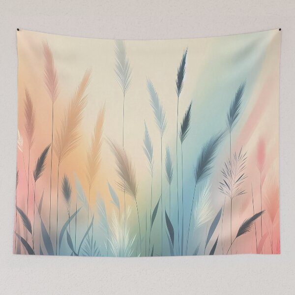 Item preview, Colourful long grasses.  designed and sold by ShazellArt.