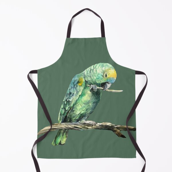 Item preview, blue fronted amazon parrot designed and sold by Lemontreeart63.