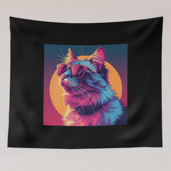 Item preview, Stylish Cat Portrait designed and sold by Artful-Adam.