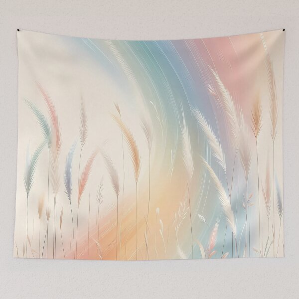 Item preview, Colourful long grasses.  designed and sold by ShazellArt.
