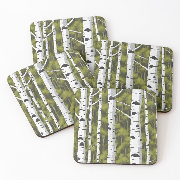 Item preview, Birch in Bloom designed and sold by MolnFabrik.
