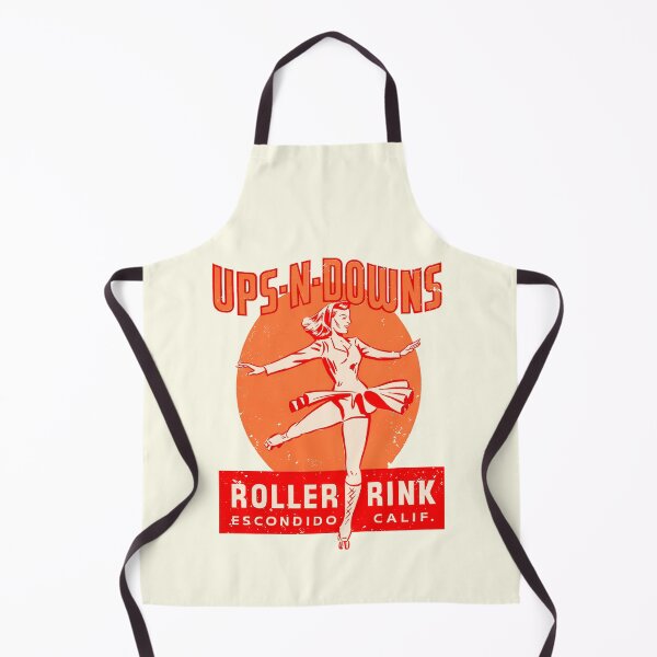 Item preview, 1950s Ups n Downs California Roller Rink designed and sold by retropetrol.
