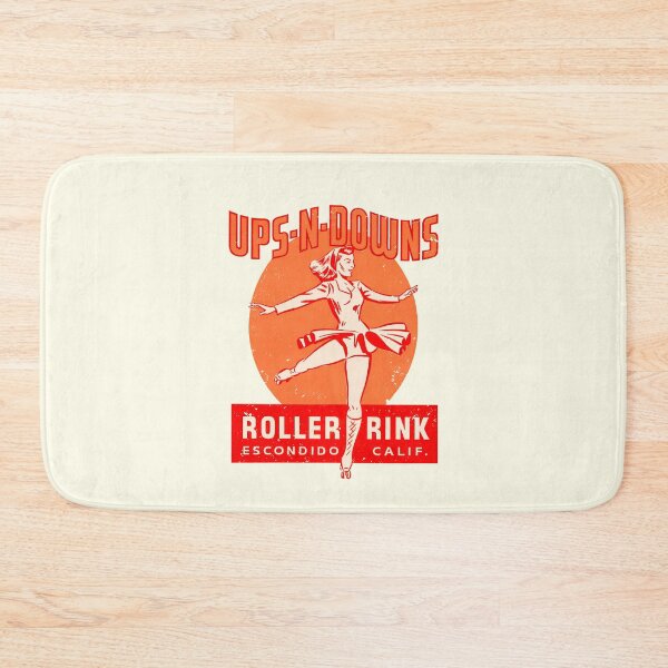 Item preview, 1950s Ups n Downs California Roller Rink designed and sold by retropetrol.