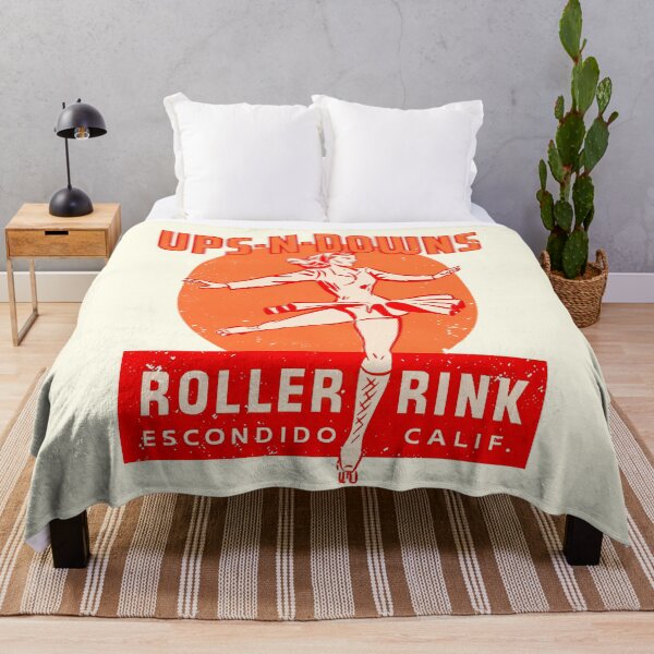 Item preview, 1950s Ups n Downs California Roller Rink designed and sold by retropetrol.