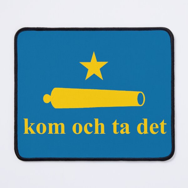 Item preview, Swedish National CATI Flag 1 (svenska nationella "kom och ta det"-flaggan) designed and sold by JonathanR1994.