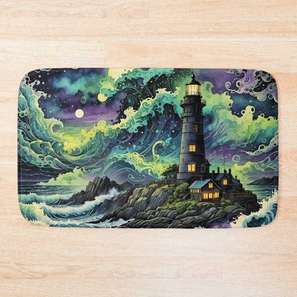 Item preview, Tempestuous Lighthouse designed and sold by REALDesign-Shop.