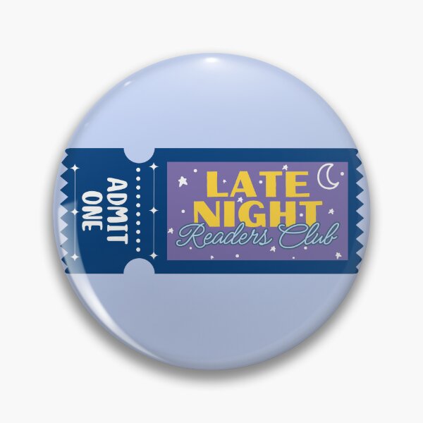 Item preview, Late night readers club ticket - admit one designed and sold by Neadoodles.