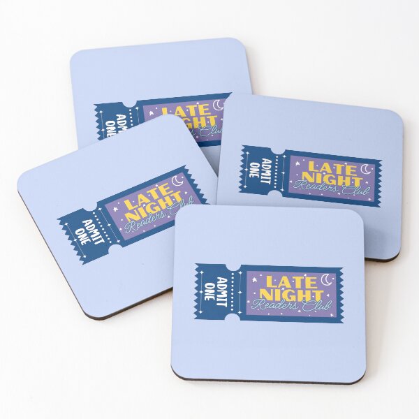 Item preview, Late night readers club ticket - admit one designed and sold by Neadoodles.