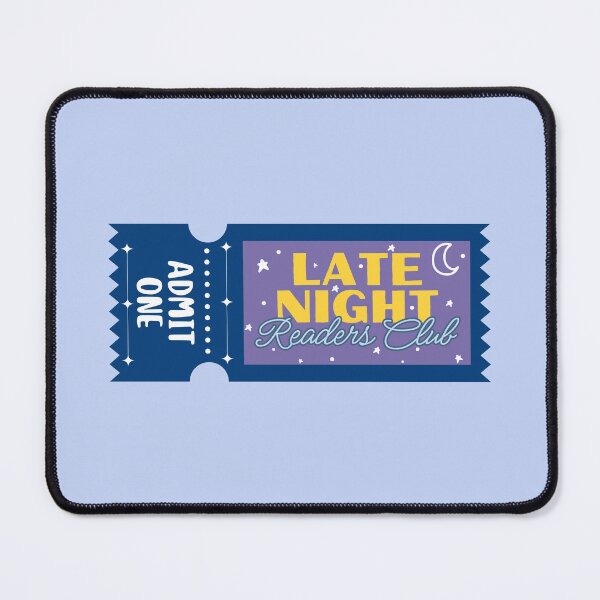 Item preview, Late night readers club ticket - admit one designed and sold by Neadoodles.